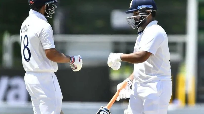 Rishabh Pant is electric, as a bowler there is little room for error: Lyon | News Virat Kohli and Rishabh Pant (L-R) (Pic- Twitter)