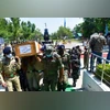 CRPF pays tributes to inspector Kuldeep slain during Udhampur encounter CRPF Inspector Kuldeep kumar tribute