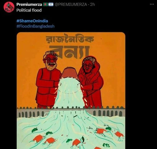 Explained: Why Bangladesh social media is blaming India for causing floods | External Affairs Defence Security News Bangladesh floods