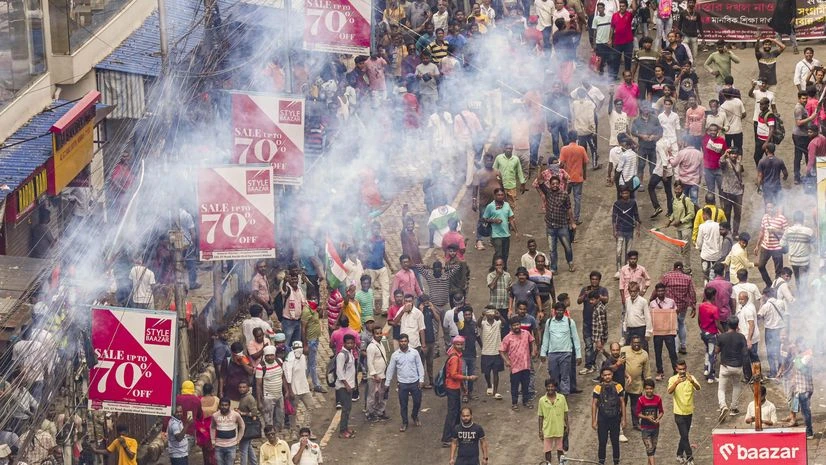 Kolkata Protest, Howrah Bridge, Nabanna March, Protest Kolkata Protest, Howrah Bridge, Nabanna March, Protest