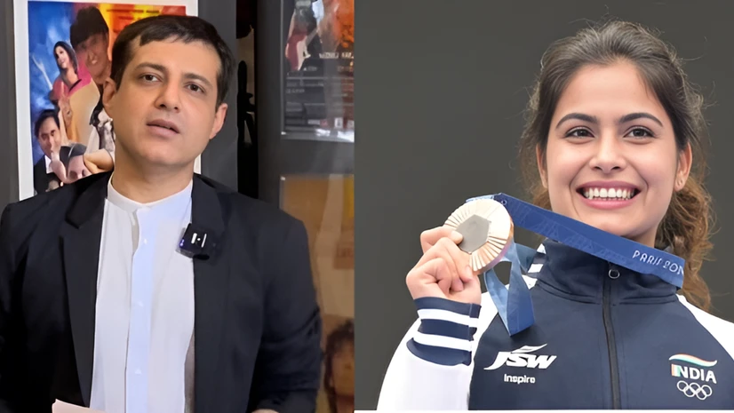 Journalist Rohan Dua Olympian shooter Manu Bhaker Journalist Rohan Dua (Photo: X) Olympian shooter Manu Bhaker (File Photo)