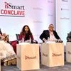 Dr Hema Bajaj, Head faculty, MBA – HR, NMIMS, Ruhie Pande, Group CHRO, Sterlite Power, Amit Das, NOVO Nordisk India, Dr Suryanarayan G Iyer, Head, Human Capital Management Cloud Solution Engineering Team, Oracle India at the BSmart HR Conclave
