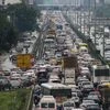 Traffic, Traffic jam, New Delhi Traffic Jam