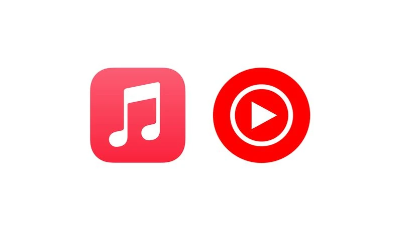Apple Music and YouTube Music Apple Music and YouTube Music