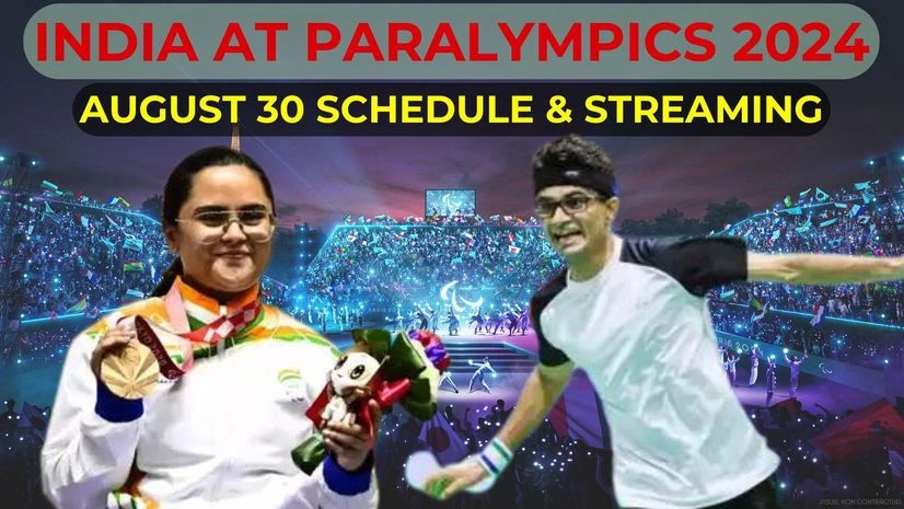 Paris Paralympics 2024: India schedule on August 30, live time, streaming | Olympic Games News Paris Paralympics 2024: August 30 schedule