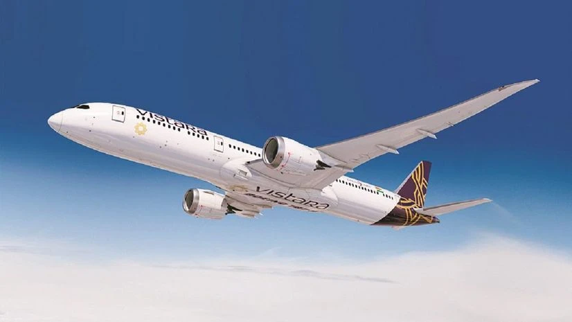 Vistara flight plane Vistara flight plane