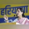 Sunita Kejriwal hails Delhi CM as 'Haryana ka laal', says 'won't bow down' Sunita Kejriwal, kejriwal wife, Sunita
