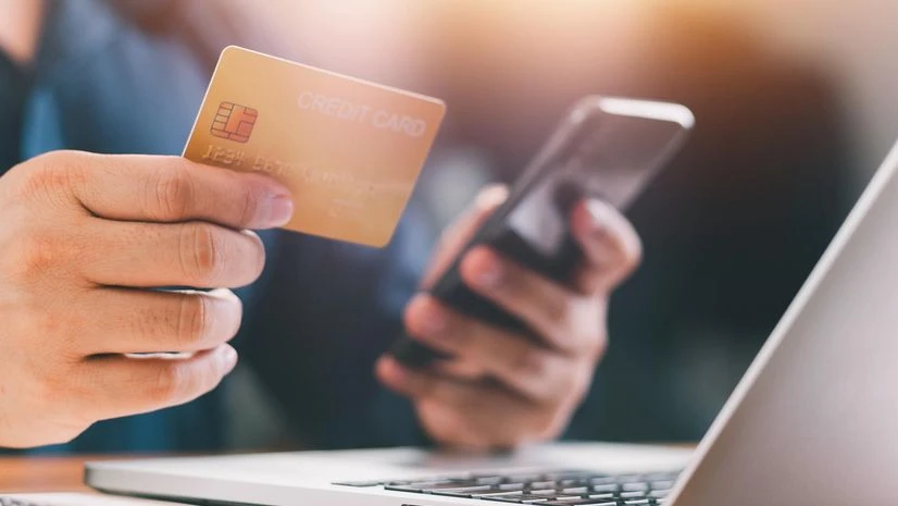Cartão de crédito, compras Cartão de crédito, compras