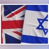 UK-Israel, UK Israel flag UK-Israel, UK Israel flag
