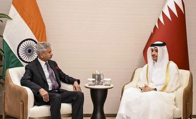 Iran-US clash: 800,000 Indians in Qatar told to stay indoors by embassy S Jaishankar, Jaishankar, S Jaishankar, Jaishankar, Muhammad bin Abdul Rahman, Abdul Rahman, Qatar PM