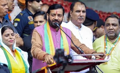 Congress believes in plundering state through lying: Haryana CM Saini Nayab Singh Saini, Nayab Singh, Nayab, Haryana CM