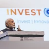 4th RE-Invest summit: 100-day work shows our priorities, says PM Modi Gandhinagar: Prime Minister Narendra Modi speaks during the 4th Global Renewable Energy Investors Meet and Expo (RE-INVEST 2024), in Gandhinagar, Monday, Sept. 16, 2024. (PTI Photo)