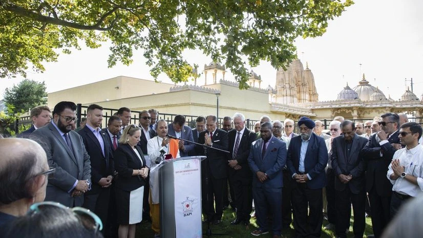 BAPS Swaminarayan temple in New York BAPS Swaminarayan temple in New York
