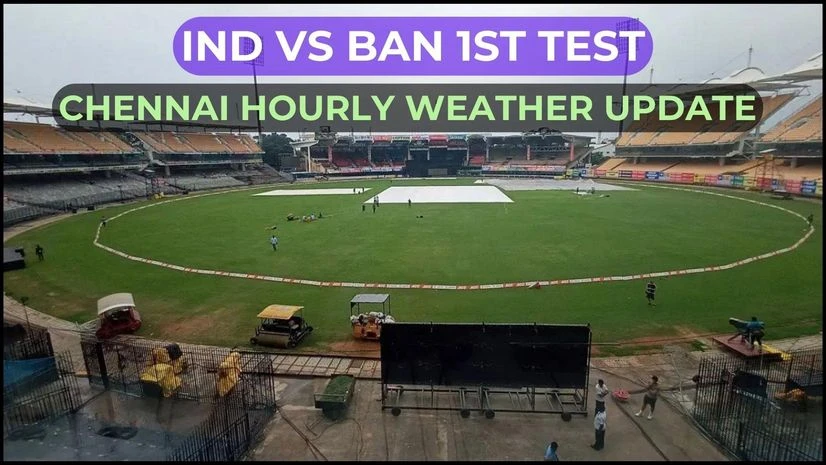 IND vs BAN 1st Test weather report: Rain to play spoilsport in Chennai? | News IND vs BAN 1st Test weather report