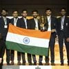 PM Modi hosts the Olympiad gold-winning Indian chess teams at his residence