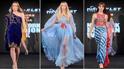 NIFD Global\'s \"Colors of India\" at NYFW 2024 celebrates eco-friendly fashion and traditional artistry NIFD Global\'s \"Colors of India\" at NYFW 2024 celebrates eco-friendly fashion and traditional artistry