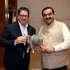 Adani Group Founder and Chairman Gautam Adani holds discussion with Bombardier CEO Éric Martel | Photo: X/@gautam_adani