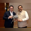 Adani Group Founder and Chairman Gautam Adani holds discussion with Bombardier CEO Éric Martel Adani Group Founder and Chairman Gautam Adani holds discussion with Bombardier CEO Éric Martel | Photo: X/@gautam_adani
