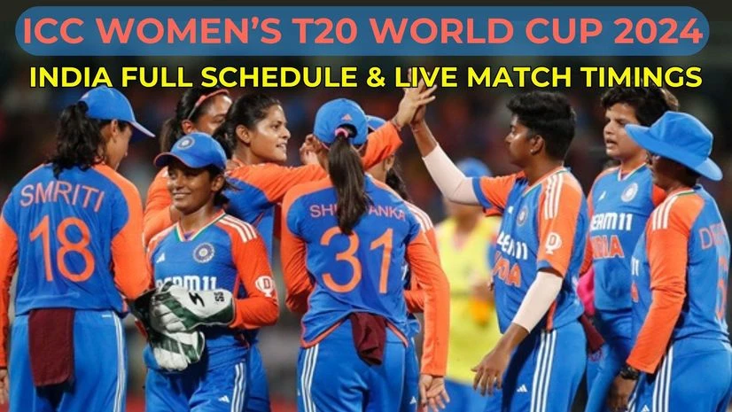 Women's T20 World Cup 2024: India full schedule, live time and streaming | Women's T20 World Cup 2024 News ICC Women's T20 World Cup 2024
