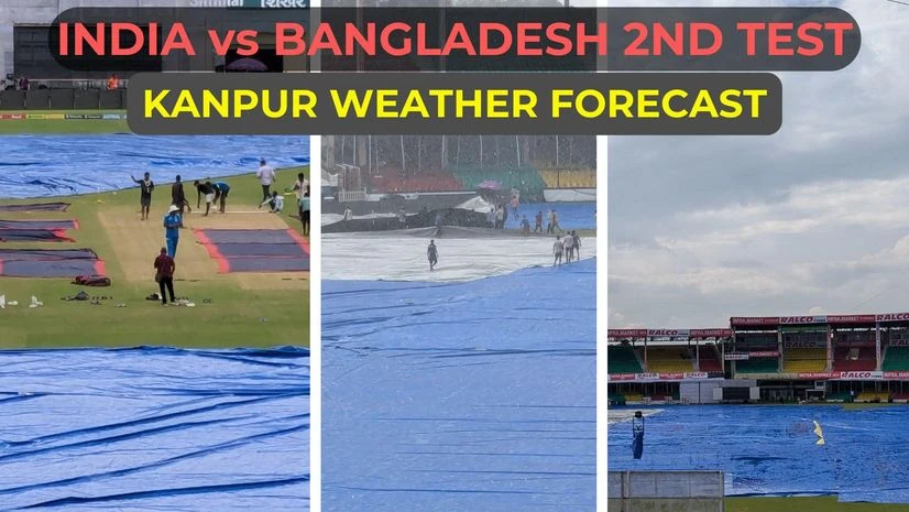 India vs Bangladesh 2nd Test: Kanpur weather forecast, rain prediction | News India vs Bangladesh 2nd Test Kanpur rain prediction