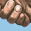 merger, demerger, hands