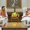Modi, Narendra Modi, Pushkar Singh Dhami, Pushkar Singh, Dhami, Uttarakhand CM