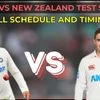 IND vs NZ Test series