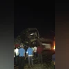 LIVE: Express train rams into stationary train in Tamil Nadu, several feared injured Express train raExpress train rams into stationary train at Kavarapettai in Tamil Nadu, several feared injured: Railway police.ms into stationary train at Kavarapettai in Tamil Nadu, several feared injured: Railway police