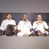 Maharashtra polls: MVA seat-sharing stalemate resolved, announcement today At a press meet with NCP (SP) chief Sharad Pawar (centre) and Uddhav Thackeray of the Shiv Sena (UBT) in Mumbai on Sunday, Maharashtra Congress president Nana Patole (left) said projecting a chief minister face was not an immediate priority for the M