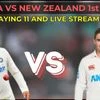 India vs New Zealand 1st Test