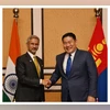 S Jaishankar meets Mongolian PM on sidelines of SCO Summit in Pakistan S Jaishankar, Mongolia PM