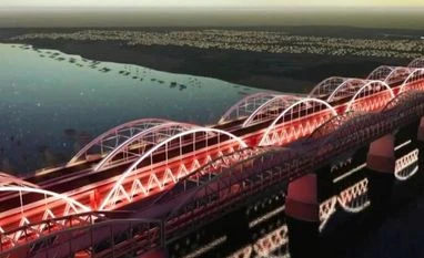 Bihar to develop 3 road projects on Ganga river stretch for ₹17,000 crore Rail-road bridge over ganga in Varanasi