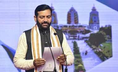 CM Saini, other newly elected Haryana MLAs administered oath today Nayab Singh Saini, Nayab Singh, Nayab