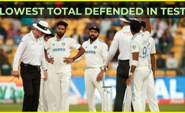 IND vs NZ: Lowest successfully defended totals by India in Test history Lowest target successfully defended by India is 107 runs