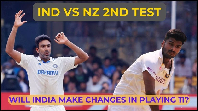 Will Sundar get a place in India's Playing 11 for the 2nd Test vs New Zealand? Will Sundar get a place in India's Playing 11 for the 2nd Test vs New Zealand?