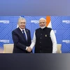 Shavkat Mirziyoyev, Narendra Modi Shavkat Mirziyoyev, Narendra Modi