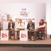 (From left) Rajat Mohan Pathak, chairman, Synergy Group; Abhishek Prakash, CEO, Invest UP; Pankaj Kumar, CGM, Nabard; and Sanjay Gupta, CGM, Sidbi, at the Business Standard ‘Samriddhi' roundtable in Lucknow on Wednesday | BS Photo (From left) Rajat Mohan Pathak, chairman, Synergy Group; Abhishek Prakash, CEO, Invest UP; Pankaj Kumar, CGM, Nabard; and Sanjay Gupta, CGM, Sidbi, at the Business Standard ‘Samriddhi’ roundtable in Lucknow on Wednesday | BS Photo