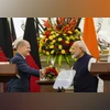 Modi, Narendra Modi, Olaf Scholz Modi, Narendra Modi, Olaf Scholz