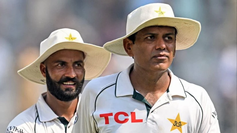 Pakistani spinners Sajid Khan and Noman Ali Pakistani spinners Sajid Khan and Noman Ali