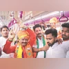 Outgoing Maharashtra Assembly saw three CMs between Nov 2019 and July 2024 BJP candidate from Kasba Peth seat, Hemant Rasane, with party leaders take a metro ride during filing his nomination for the Maharashtra Assembly polls, in Pune, on Tuesday photo: pti