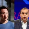 Zhang Yiming, Mukesh Ambani