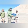 Indian, Chinese troops exchange sweets at LAC border points on Diwali Indian army, Chinese troops, Diwali