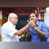 B Y Vijayendra, B S Yeddyurappa B Y Vijayendra, B S Yeddyurappa