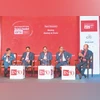 (From left) Tribhuwan Adhikari, MD & CEO, LIC Housing Finance; Girish Kousgi, MD & CEO, PNB Housing Finance; Ravi Subramanian, MD & CEO, Shriram Housing Finance; Deo Shankar Tripathi, MD & CEO, Aadhar Housing Finance; Gulam Zia, senior executive dire (From left) Tribhuwan Adhikari, MD & CEO, LIC Housing Finance; Girish Kousgi, MD & CEO, PNB Housing Finance; Ravi Subramanian, MD & CEO, Shriram Housing Finance; Deo Shankar Tripathi, MD & CEO, Aadhar Housing Finance; Gulam Zia, senior executive dire