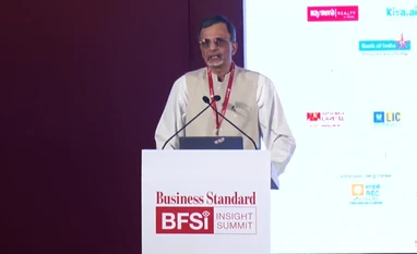 Dr V Anantha Nageswaran, Chief Economic Adviser, Govt of India speaking at the Business Standard BFSI Insight Summit Dr V Anantha Nageswaran, Chief Economic Adviser, Govt of India speaking at the Business Standard BFSI Insight Summit
