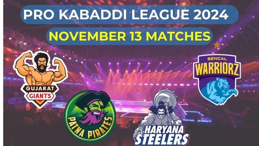 PKL 2024 November 13 matches PKL 2024 November 13 matches