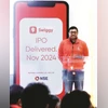 Sriharsha Majety, Swiggy co-founder & CEO, at NSE on Wednesday | Photo: Kamlesh Pednekar Sriharsha Majety, Swiggy co-founder & CEO, at NSE on Wednesday | Photo: Kamlesh Pednekar