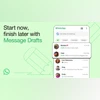 WhatsApp brings 'Draft' indicator for managing unfinished messages: Details WhatsApp Message Drafts