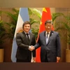 Xi Jinping with Argentina's Milei Xi Jinping with Argentina's Milei