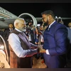 PM Modi arrives in Guyana, gets 'special welcome' with state honours PM Modi with Guyana President Mohammed Irfaan Ali